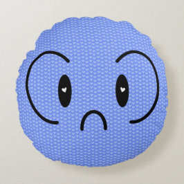 Almofada Redonda Emotinos nosty kawaii