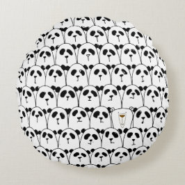 Almofada Redonda "Encontre-me" travesseiro