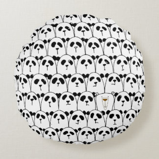 Almofada Redonda "Encontre-me" travesseiro