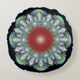 Almofada Redonda Enfeites de natal