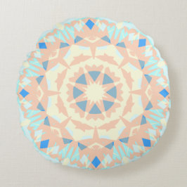 Almofada Redonda Enfermeiro de Verão de Estrela Mágica Azul de Bebê