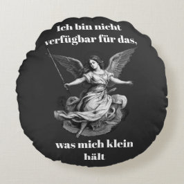 Almofada Redonda Engel der Unverfügbarkeit