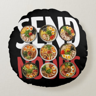 Almofada Redonda Enviar Noods