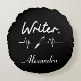 Almofada Redonda Escritor