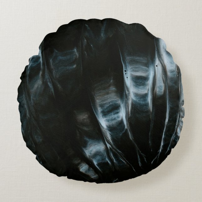 Almofada Redonda Escuridão (Frente)