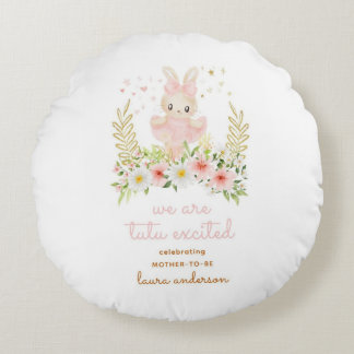 Almofada Redonda "Esfera de Sugestões: A Pílula redonda do Bebê Tit