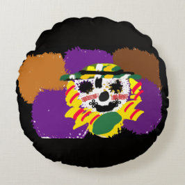 Almofada Redonda Espantalho Patch lovey