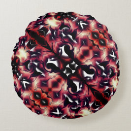 Almofada Redonda Espelhamento grande, ligeiramente esculpido, a bra