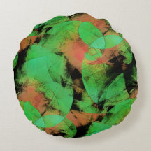 Espirais verdes texturizadas de salmão mistos T