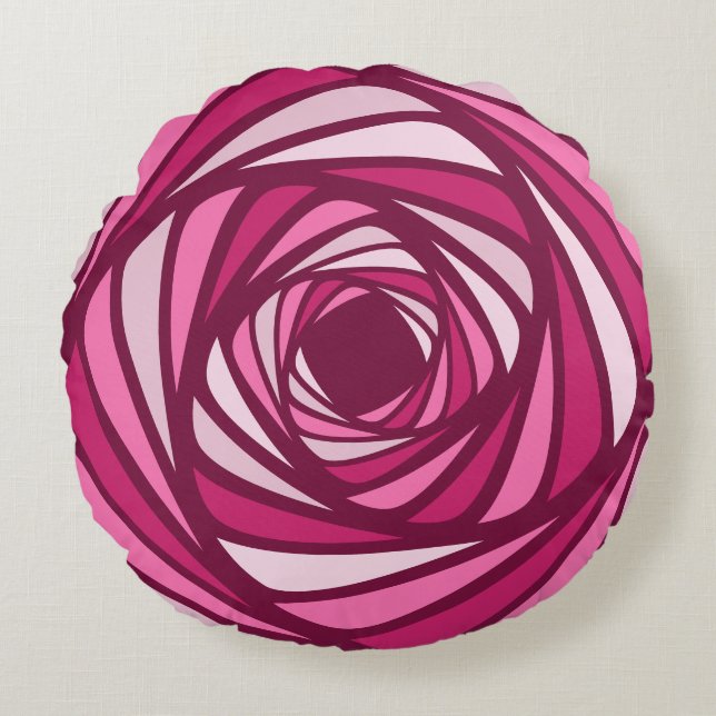 Almofada Redonda espiral 5 cores (Frente)