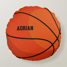 Almofada Redonda Esportes de basquete personalizados