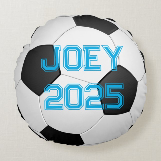 Almofada Redonda Esportes de futebol (Frente)