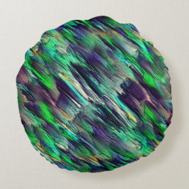 Almofada Redonda estalactite ou camadas coloridas virtuais destruíd
