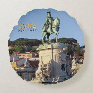 Almofada Redonda Estátua equestre do Rei José I, Lisboa