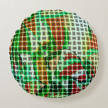 Estilo das cestas sobre fitas curvas verdes