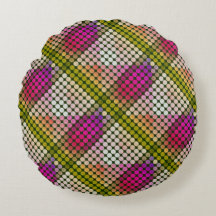 Estilo de cor Ipanema em botões e formas repetidos