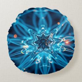 Almofada Redonda Estrela Sináptica