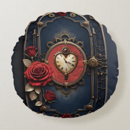 Almofada Redonda Eternal Elegance – Clockwork Heart