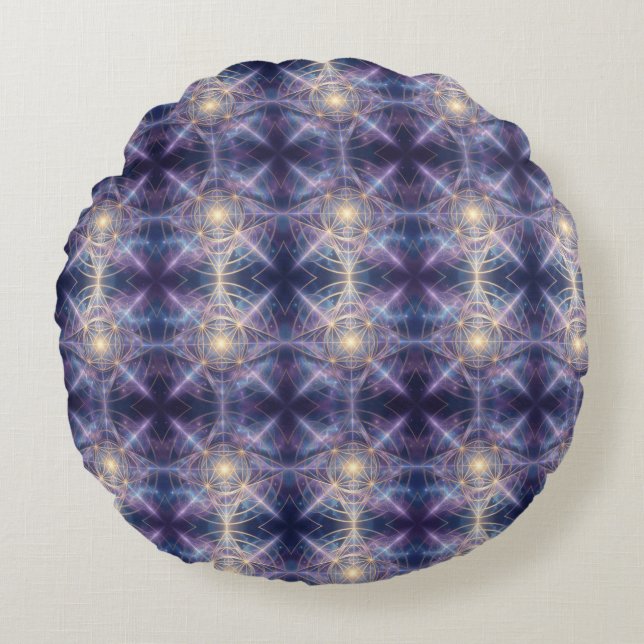 Almofada Redonda Ethereal Vision – Beyond Reality24 (Frente)