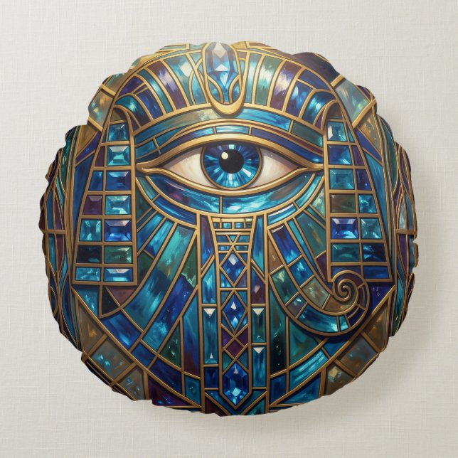 Almofada Redonda Ethereal Vision – Beyond Reality29 (Frente)