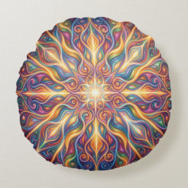 Almofada Redonda Ethereal Vision – Beyond Reality44