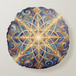 Almofada Redonda Ethereal Vision – Beyond Reality49