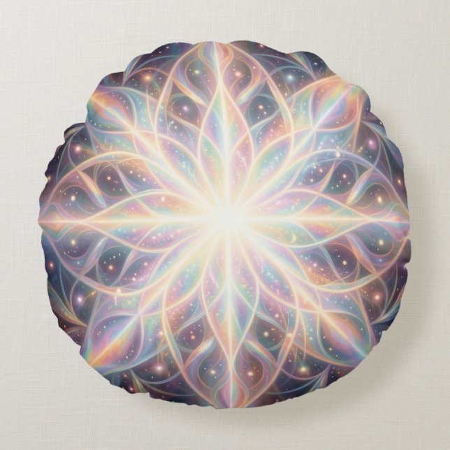 Almofada Redonda Ethereal Vision – Beyond Reality.100 (Frente)