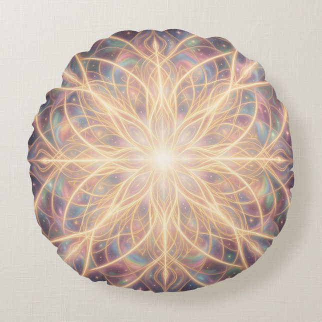 Almofada Redonda Ethereal Vision – Beyond Reality.68 (Frente)