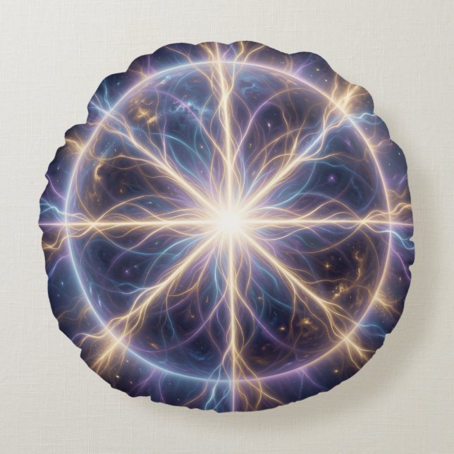 Almofada Redonda Ethereal Vision – Beyond Reality.71 (Frente)