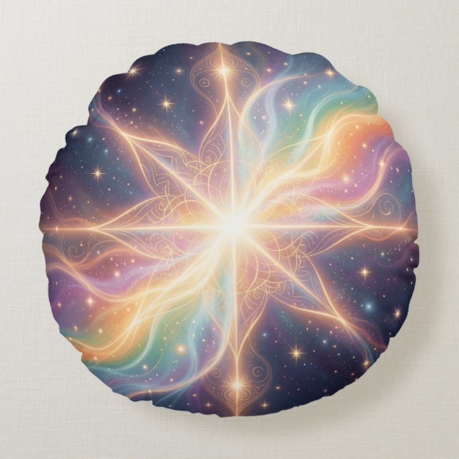 Almofada Redonda Ethereal Vision – Beyond Reality.96 (Frente)
