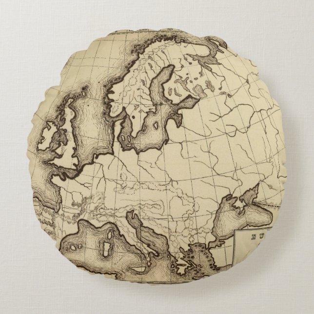Almofada Redonda Europa 45 (Frente)