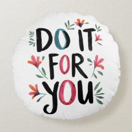 Almofada Redonda Faça Por Você