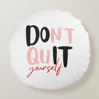 Almofada Redonda Faça você mesmo