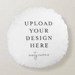 Almofada Redonda Faça você mesmo 16"<br><div class="desc">Personalize seu design em Templett. Depois de terminar de editar,  faça o download do arquivo no formato JPG (não se esqueça de ativar a opção de sangria). Carregue seu design clicando no botão azul "Personalizar".</div>