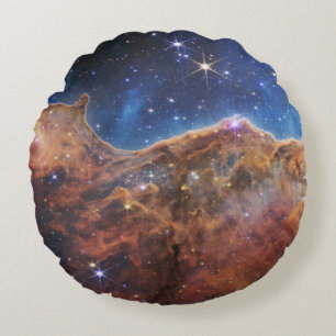 Almofada Redonda Falésias Cósmicas Nebulosa Carina Espaço Telescópi