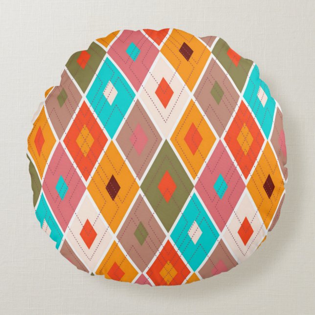 Almofada Redonda Famous Colour Round Pillow (Frente)