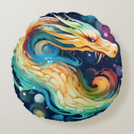 Almofada Redonda Fantasy Dragon Dream Animal 2