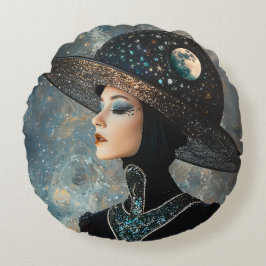 Almofada Redonda Fantasy Woman