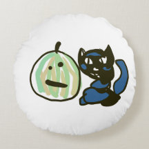 Feliz Gato Preto Jack o Lanterna Verde