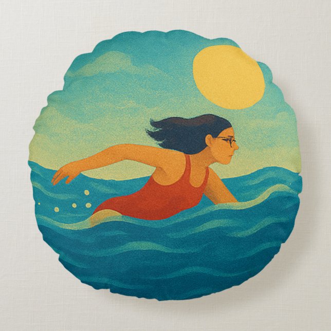 Almofada Redonda Feriado (Frente)