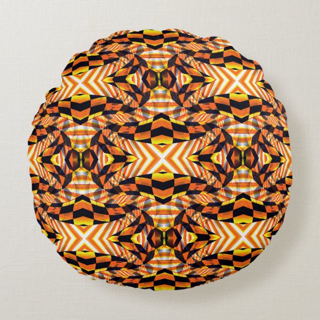 Almofada Redonda Festa de Rattler...... (Frente)