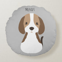 Filhinho de cão de cinza bonito