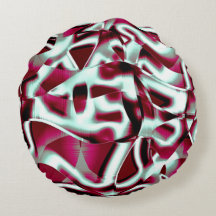 Fita curvada sobreposta em vinho a cromado