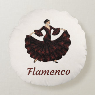 Almofada Redonda Flamenco