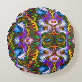 Almofada Redonda Flor das vidas