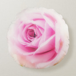Almofada Redonda Flor rosa rosa rosa rosa