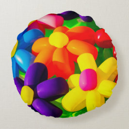 Almofada Redonda Flores de Toy Balloon