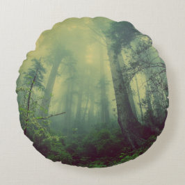 Almofada Redonda Floresta De Baixo