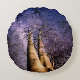 Almofada Redonda Floresta Encantada