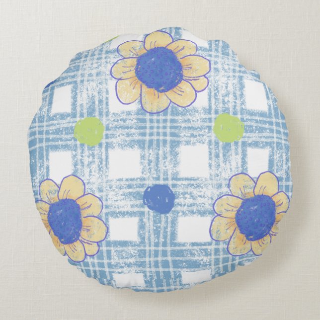 Almofada Redonda Flower pillow (Verso)